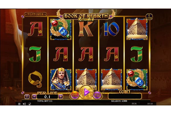 Book of Rebirth Reloaded Slot Machine Free