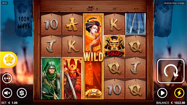 Bushido Ways slot machine